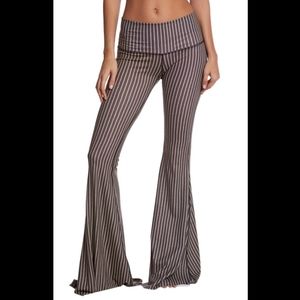 Teeki Dust and Gold Bell Bottom Yoga Pants